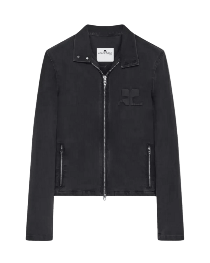 COURREGES - Veste En Jean City Shadow Noir - Lothaire
