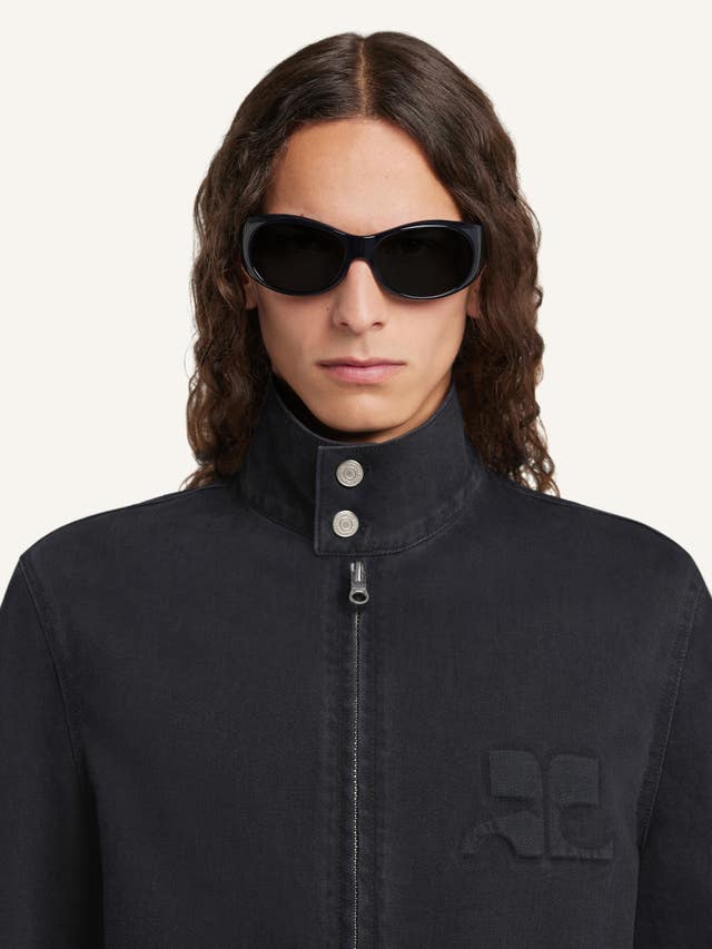 COURREGES - Veste En Jean City Shadow Noir - Lothaire