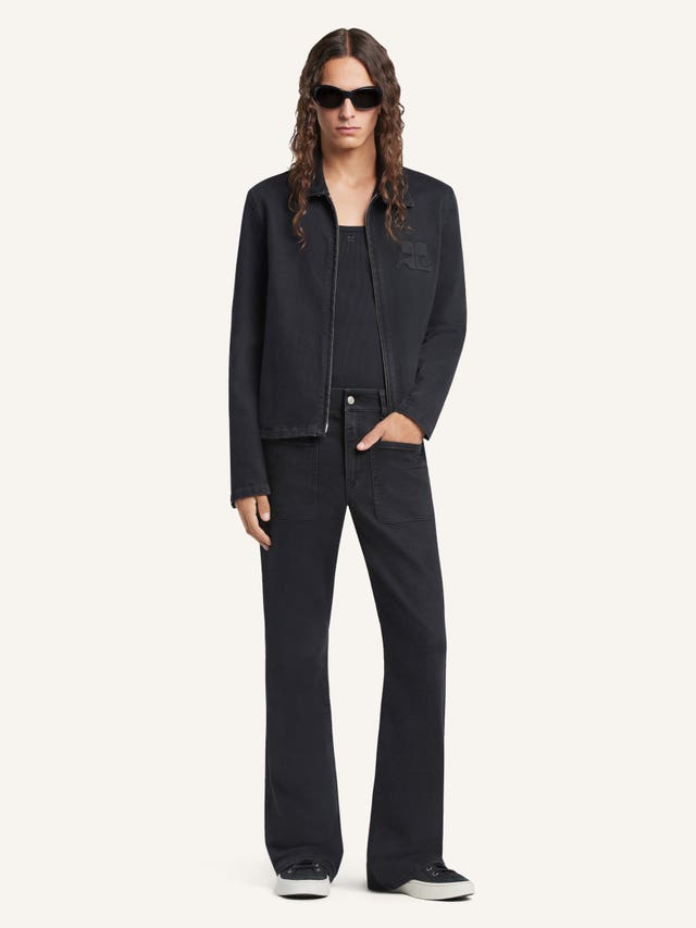 COURREGES - Veste En Jean City Shadow Noir - Lothaire