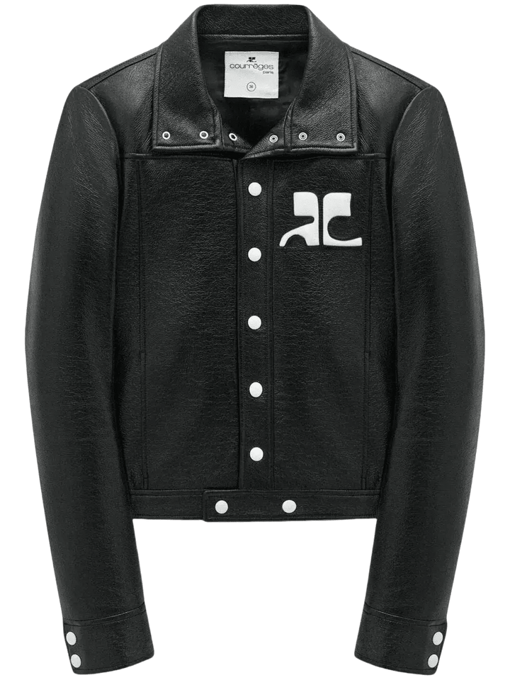 Courrèges - Veste en vinyle réédition noir - Lothaire