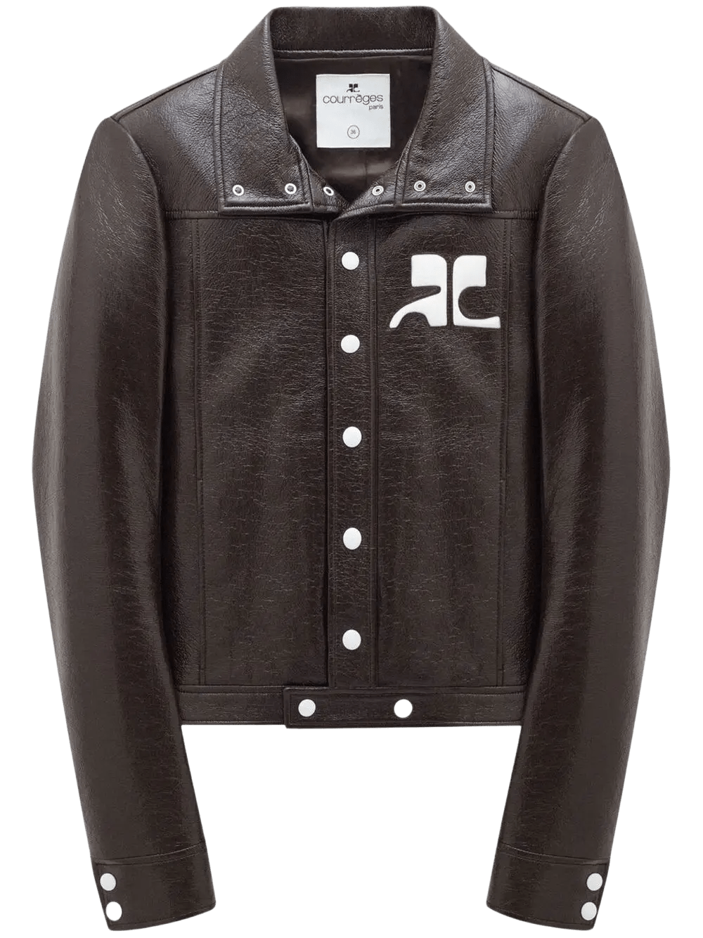 Courrèges - Veste Reedition Vynil Chocolat - Lothaire