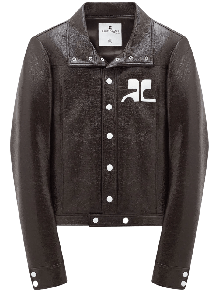 Courrèges - Veste Reedition Vynil Chocolat - Lothaire