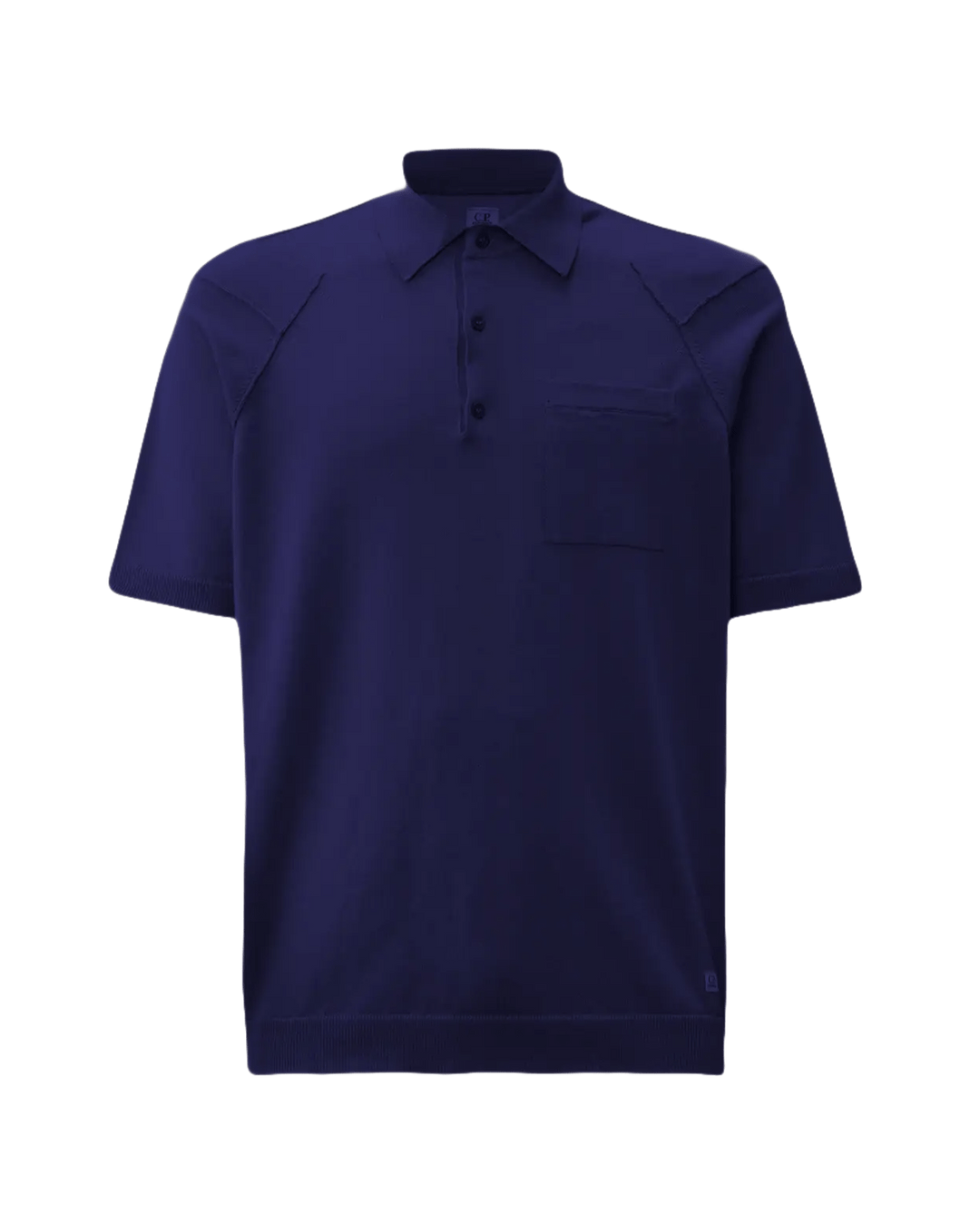 C.P. COMAPNY - Sea Island Polo Knit bleu eclipse - Lothaire