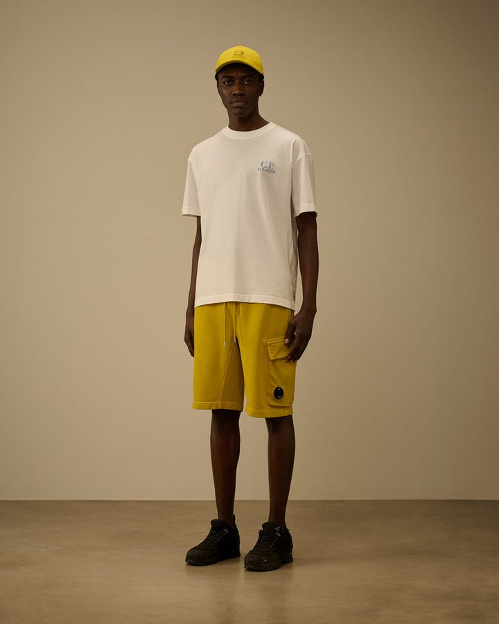 C.P. COMPANY - 30/1 Jersey Comfort Logo T-Shirt Blanc gaze - Lothaire