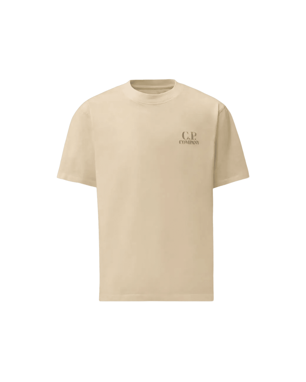 C.P. COMPANY - 30/1 Jersey Comfort Logo T-Shirt Blanc gaze - Lothaire