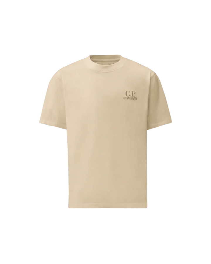 C.P. COMPANY - 30/1 Jersey Comfort Logo T-Shirt Blanc gaze - Lothaire