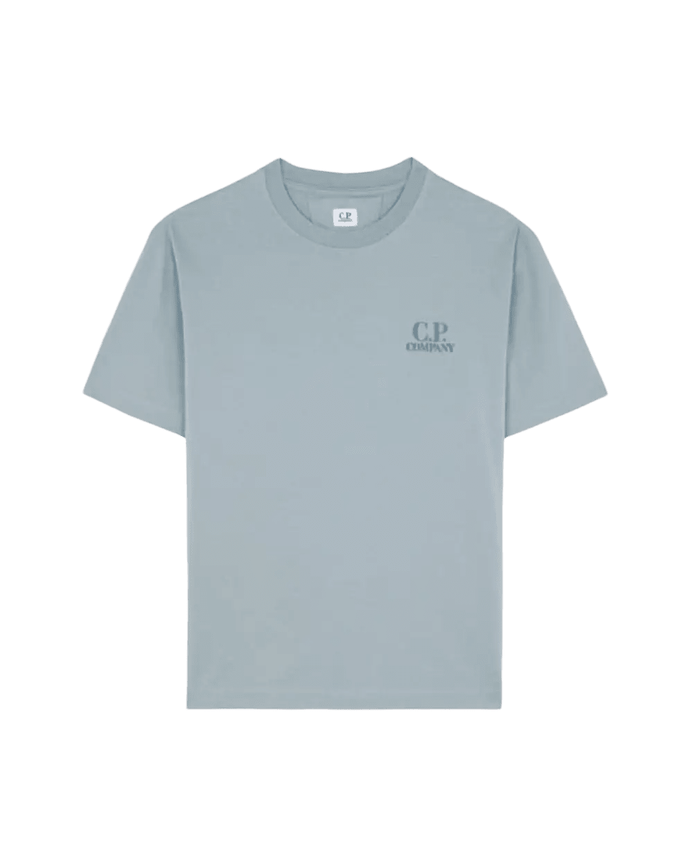 C.P. COMPANY - 30/1 Jersey Comfort Logo T-shirt Bleu argenté - Lothaire