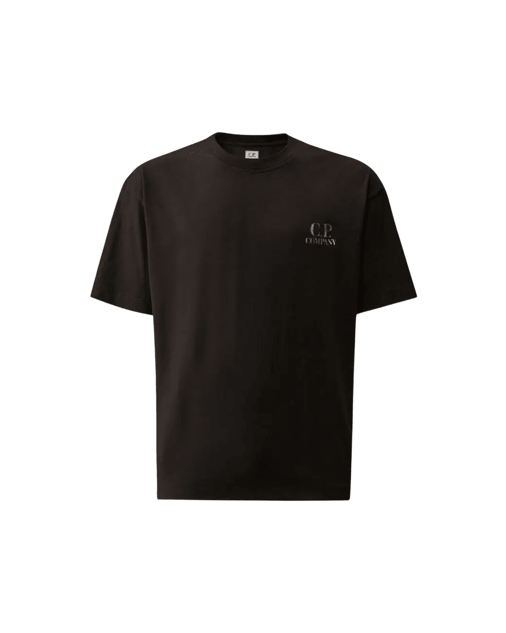 C.P. COMPANY - 30/1 Jersey Comfort Logo T-Shirt Total Eclipse Bleu - Lothaire