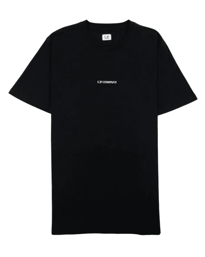 C.P. COMPANY - 30/1 Jersey Reverse Print T-Shirt Noir - Lothaire
