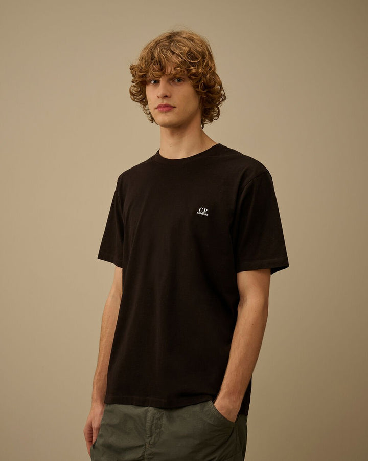 C.P. COMPANY - 30/1 Jersey Short Sleeve Goggle T-Shirt Noir - Lothaire