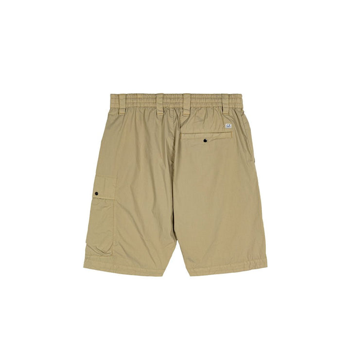 C.P. COMPANY - 50 fili stretch cargo shorts Gris mousse - Lothaire
