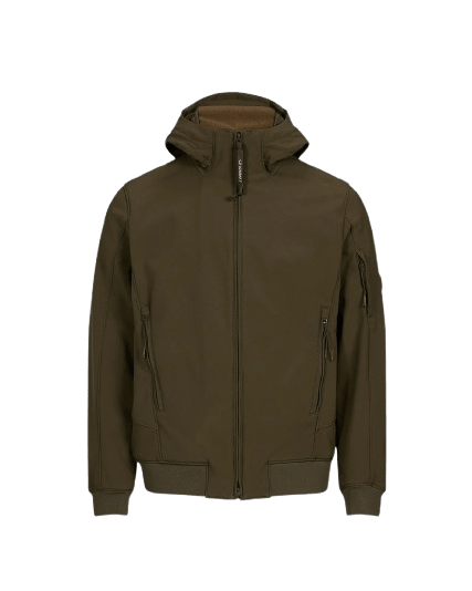 C.P. COMPANY - Blouson à capuche Vert kaki - Lothaire