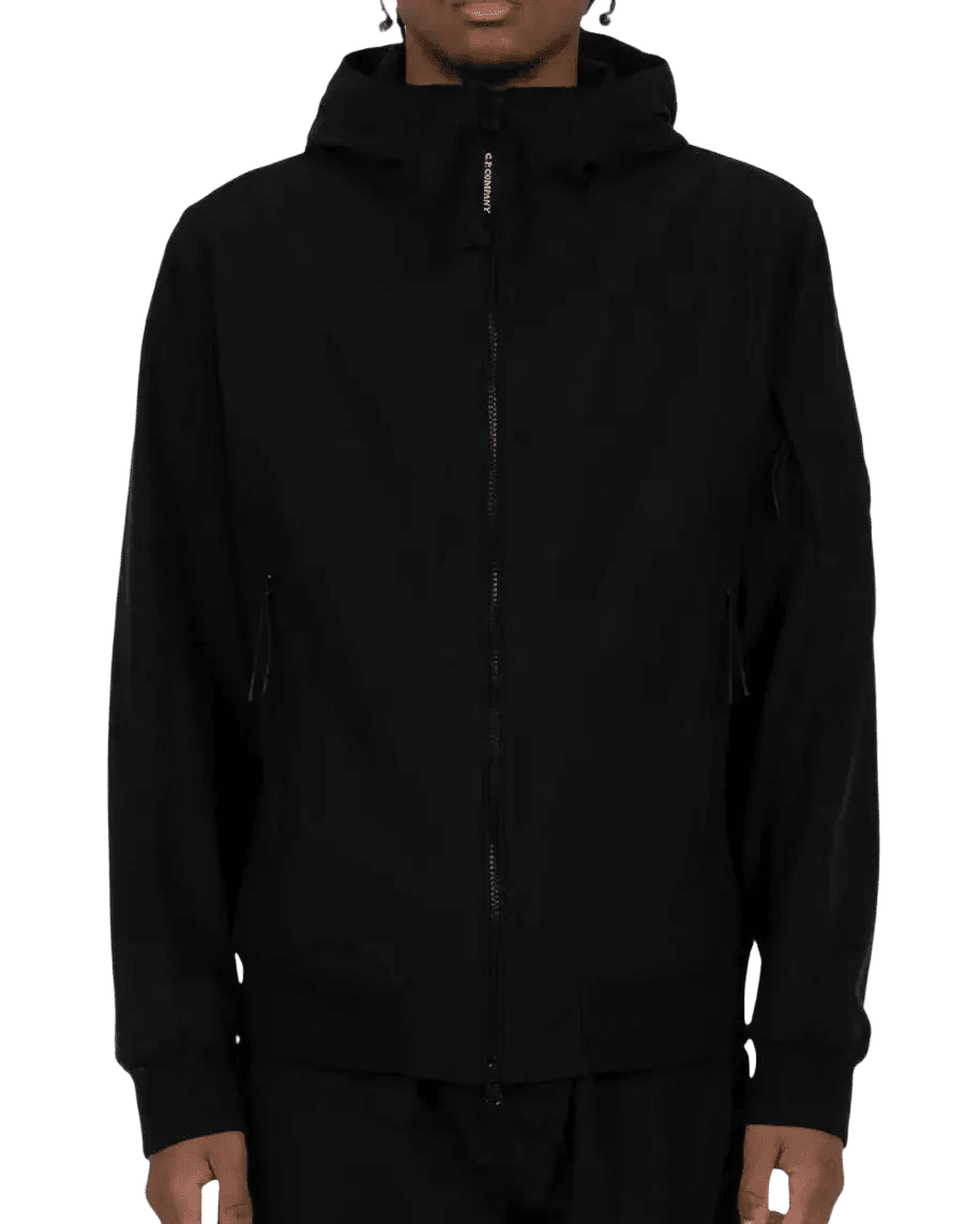 C.P. COMPANY - Blousons Drawstring Hooded Noir - Lothaire