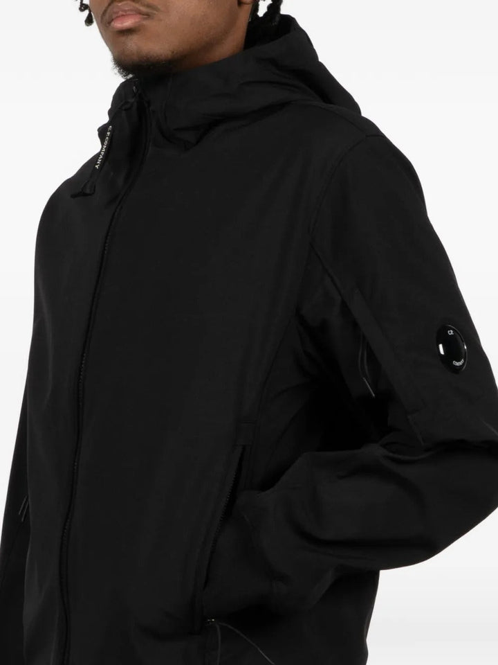C.P. COMPANY - Blousons Drawstring Hooded Noir - Lothaire