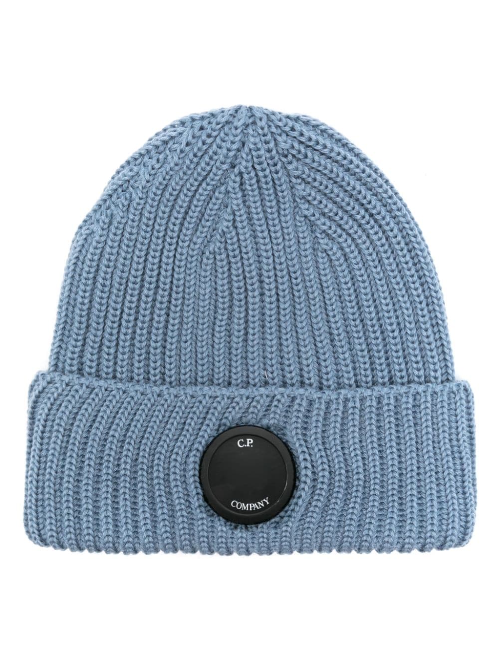 C.P Company - Bonnet à détail de verres de lunettes Bleu - Lothaire