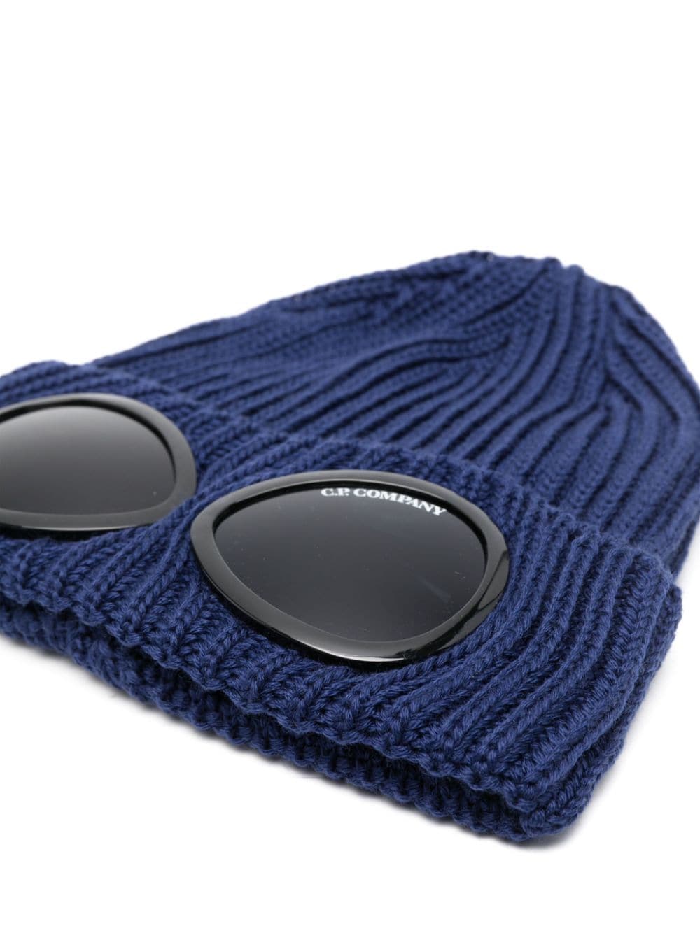 C.P Company - Bonnet Goggles Bleu - Lothaire