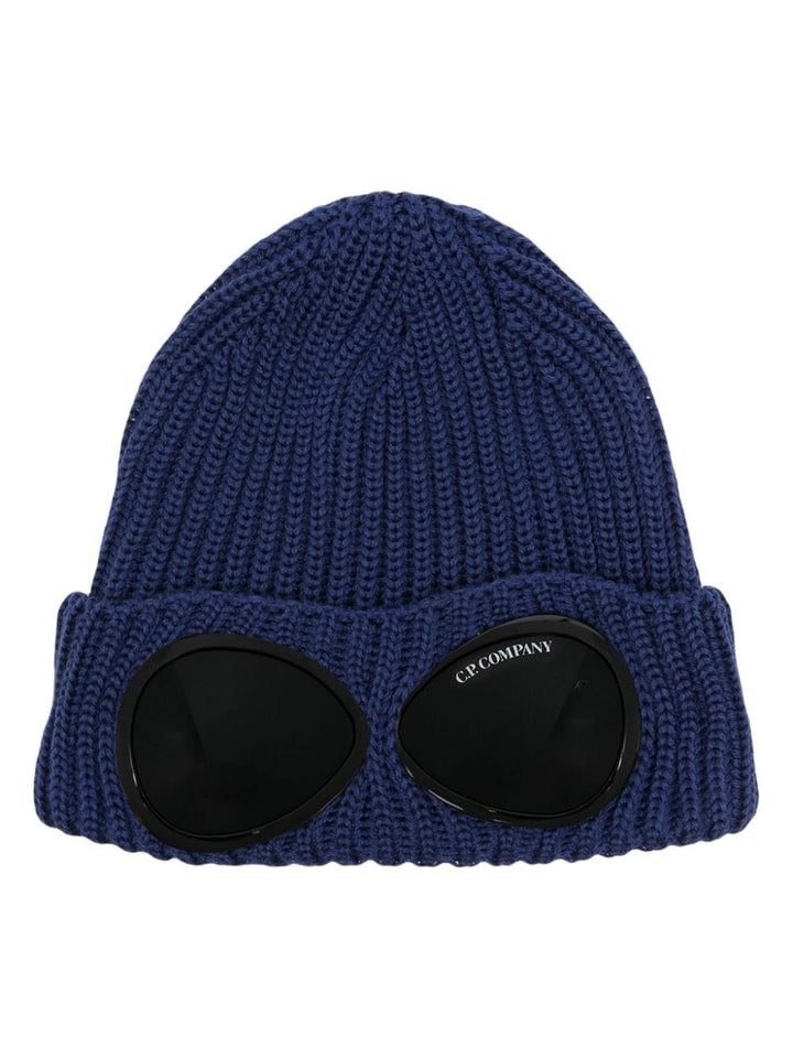 C.P Company - Bonnet Goggles Bleu - Lothaire
