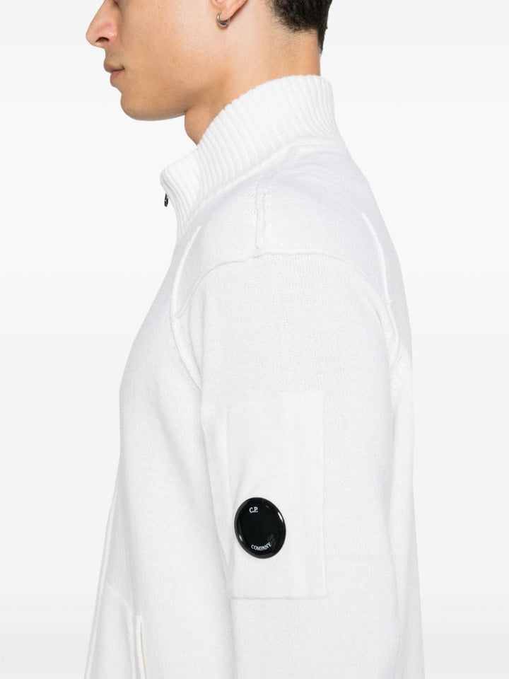 C.P Company - Cardigan à détail de lentille de lunettes - Lothaire