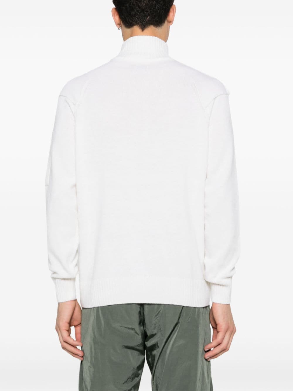 C.P Company - Cardigan à détail de lentille de lunettes - Lothaire