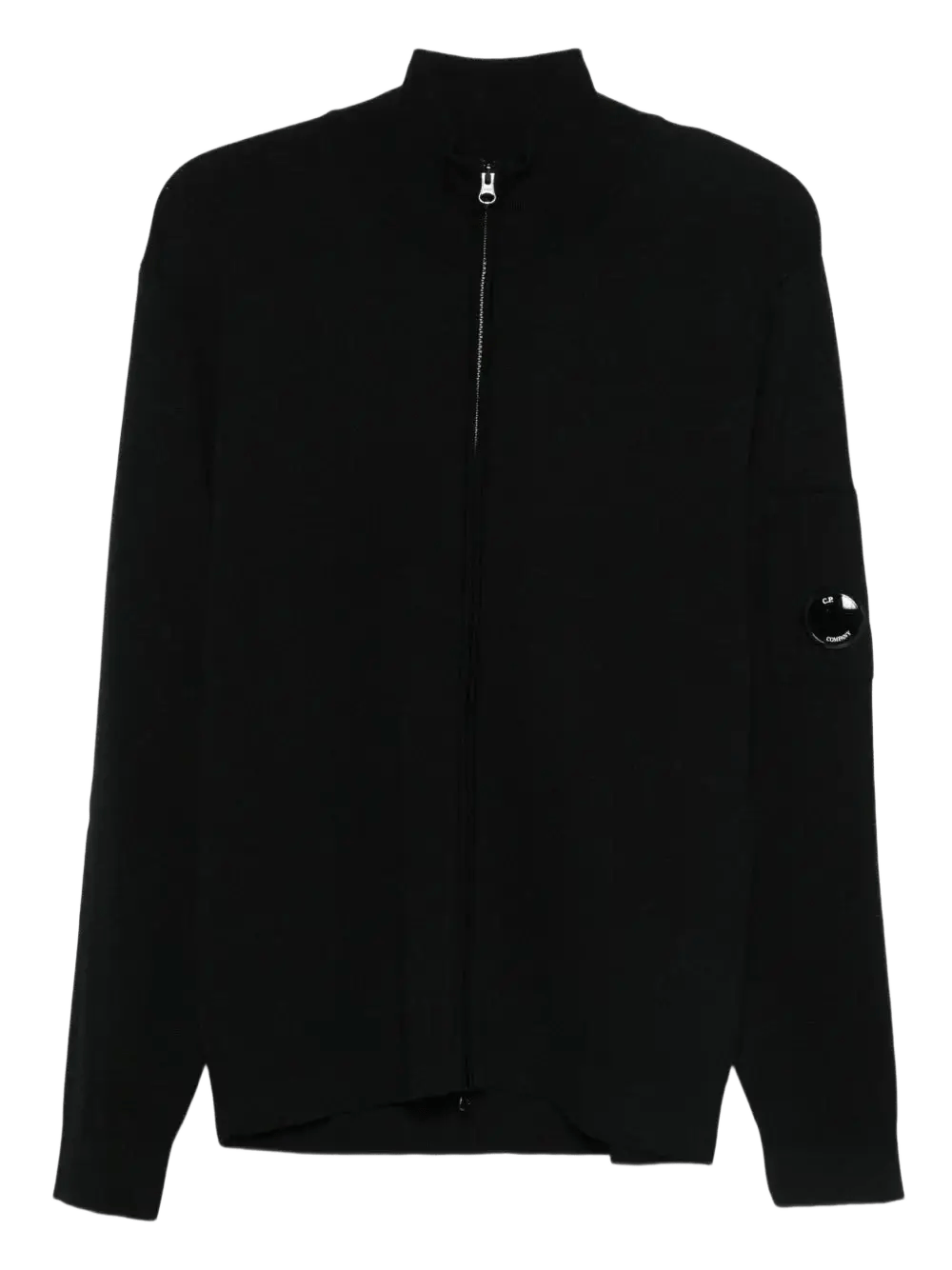 C.P. Company - Cardigan à Fermeture Zippée Noir - Lothaire