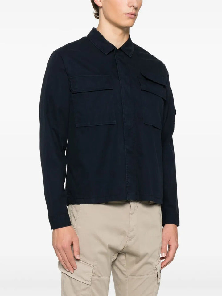 C.P. COMPANY - Chemise Bleu marine - Lothaire