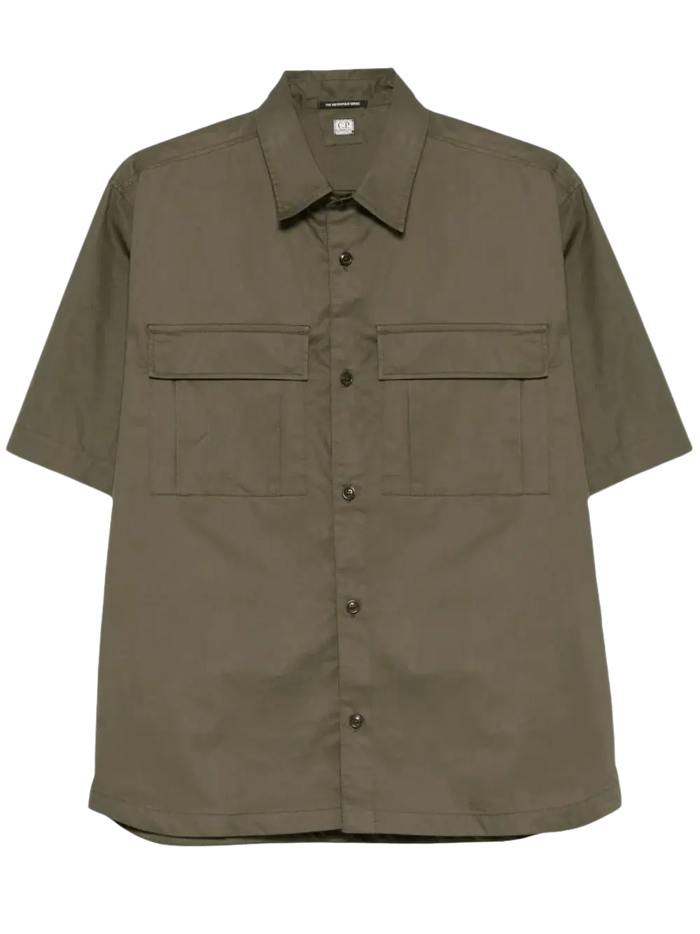 C.P. COMPANY - Chemise en Coton Vert - Lothaire