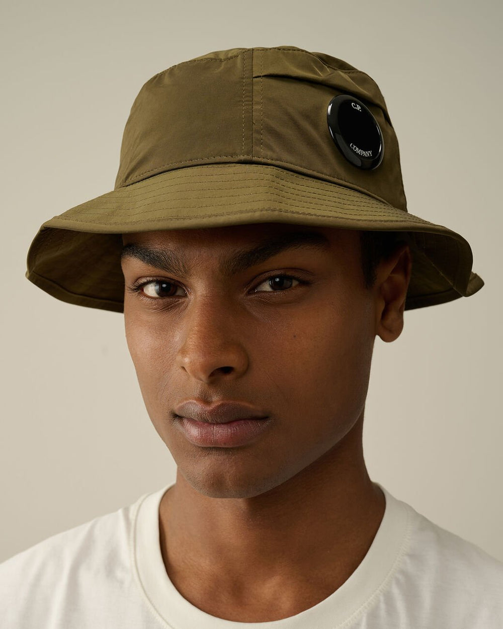 C.P. COMPANY Chrome - R Bucket Hat agave green - Lothaire