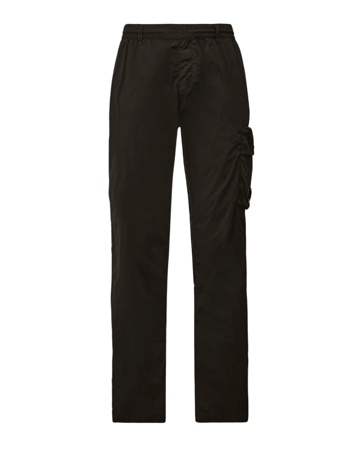 C.P. COMPANY - Chrome - R Ergonomic Cargo Lens Pants Noir - Lothaire