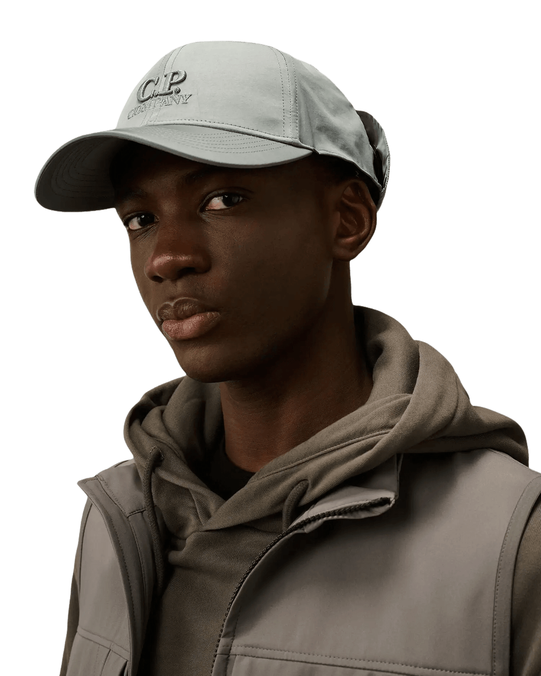 C.P. COMPANY - CHROME - R GOGGLE CAP Bleu - Lothaire