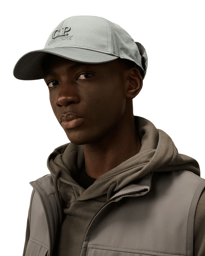 C.P. COMPANY - CHROME - R GOGGLE CAP Bleu - Lothaire