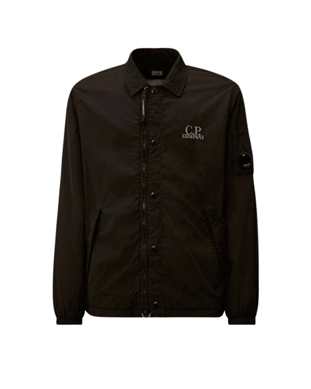 C.P. COMPANY - Chrome - R Zipped Lens Overshirt Noir - Lothaire