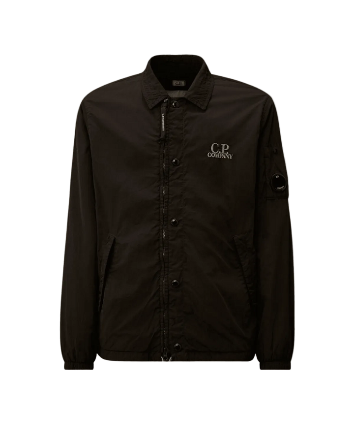 C.P. COMPANY - Chrome - R Zipped Lens Overshirt Noir - Lothaire