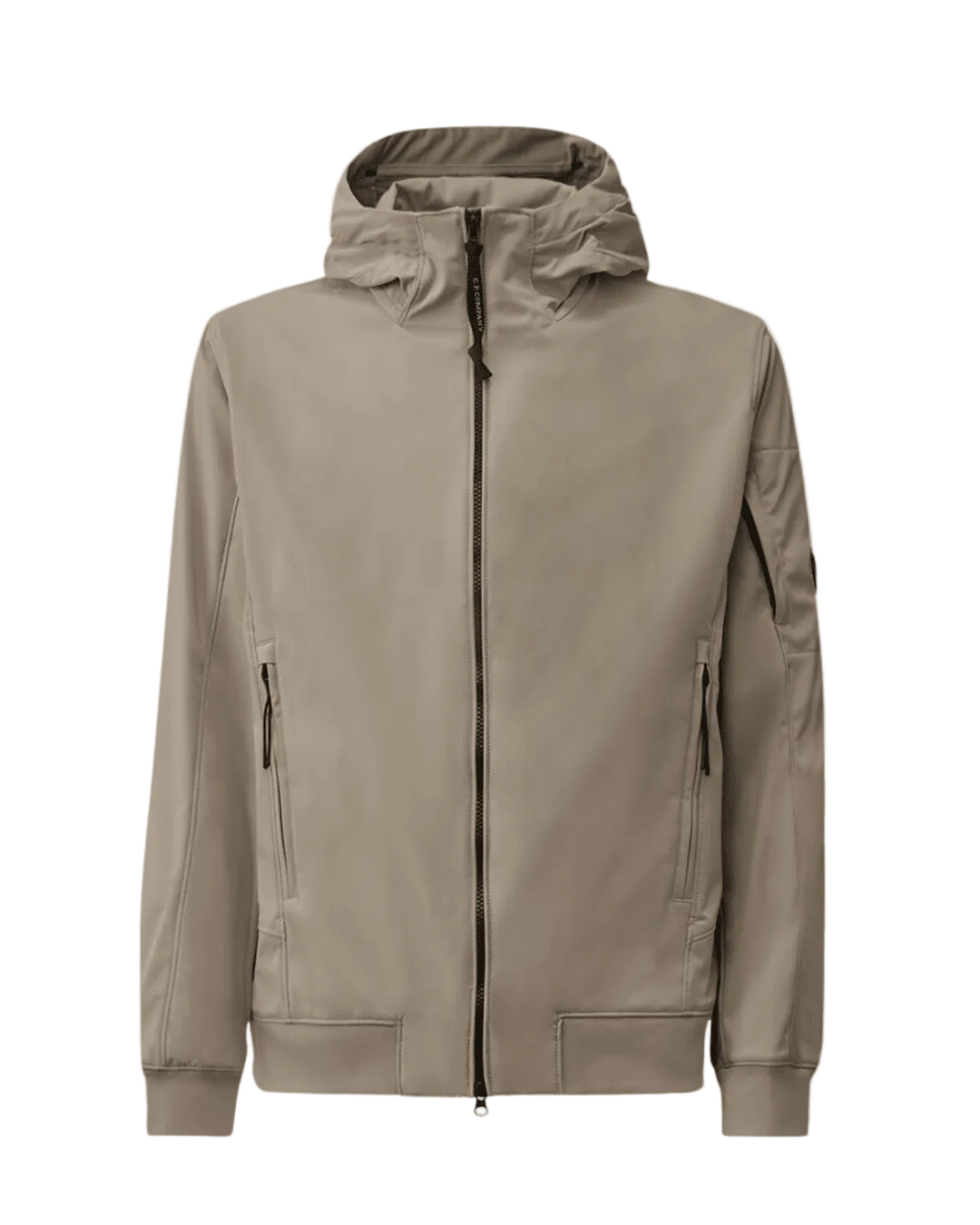 C.P. COMPANY - C.P. Shell - R Hooded Lens Jacket Dove - Lothaire