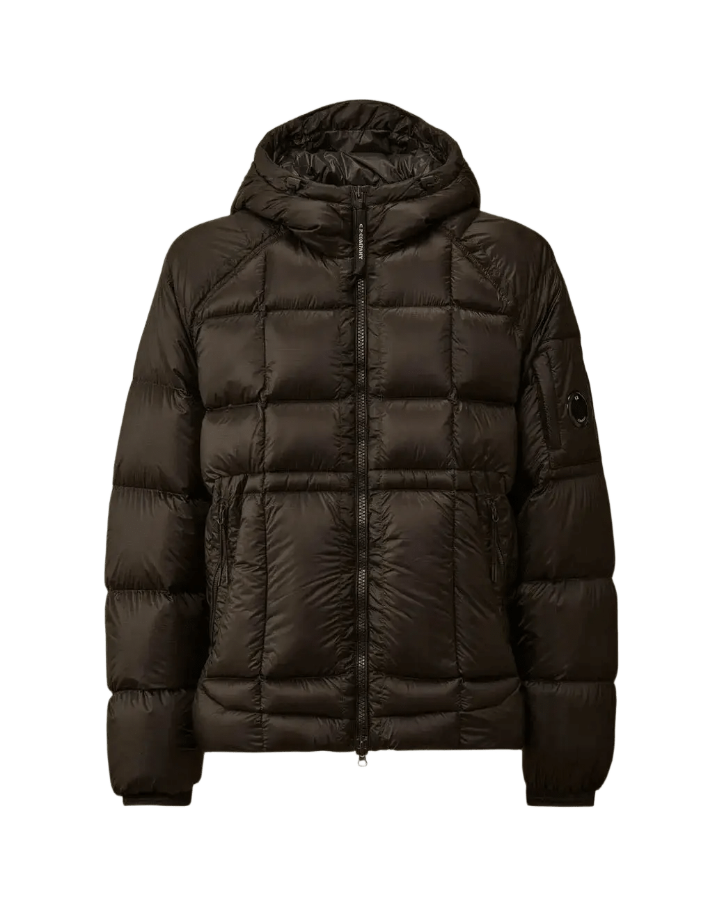 C.P. COMPANY : D.D. Shell Hooded Down Jacket noir hiver 2025 - Lothaire