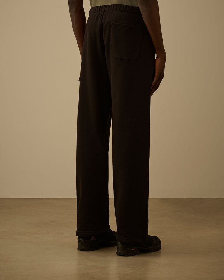 C.P. COMPANY - Diagonal Raised Fleece Cargo Sweatpants Noir - Lothaire
