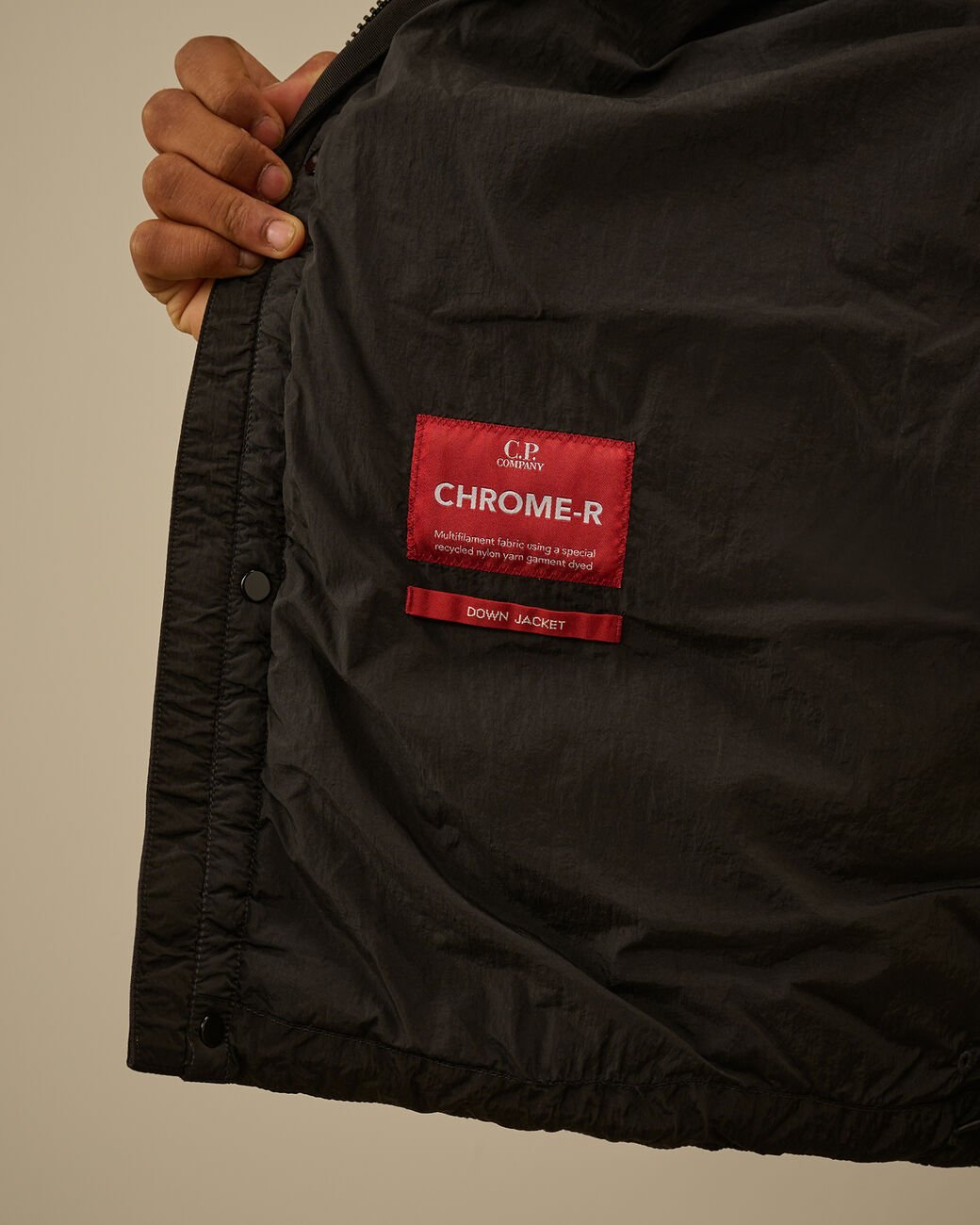 C.P. COMPANY - Doudoune Chrome-R Noir - Lothaire