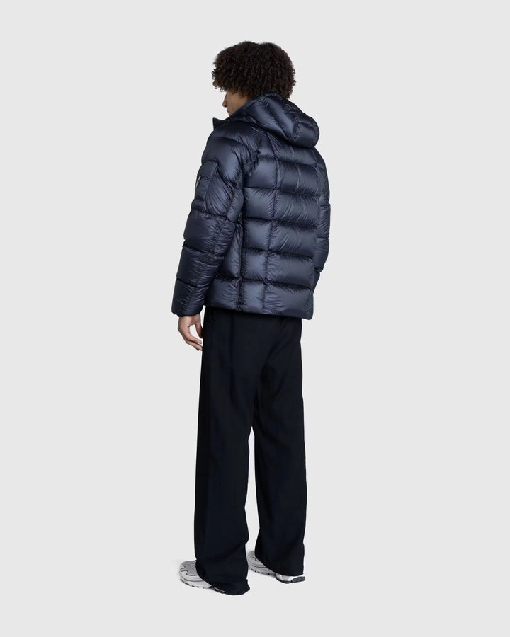 C.P. COMPANY - Doudoune D.D. Shell Hooded Down Puffer Jacket Bleu Total Eclipse - Lothaire