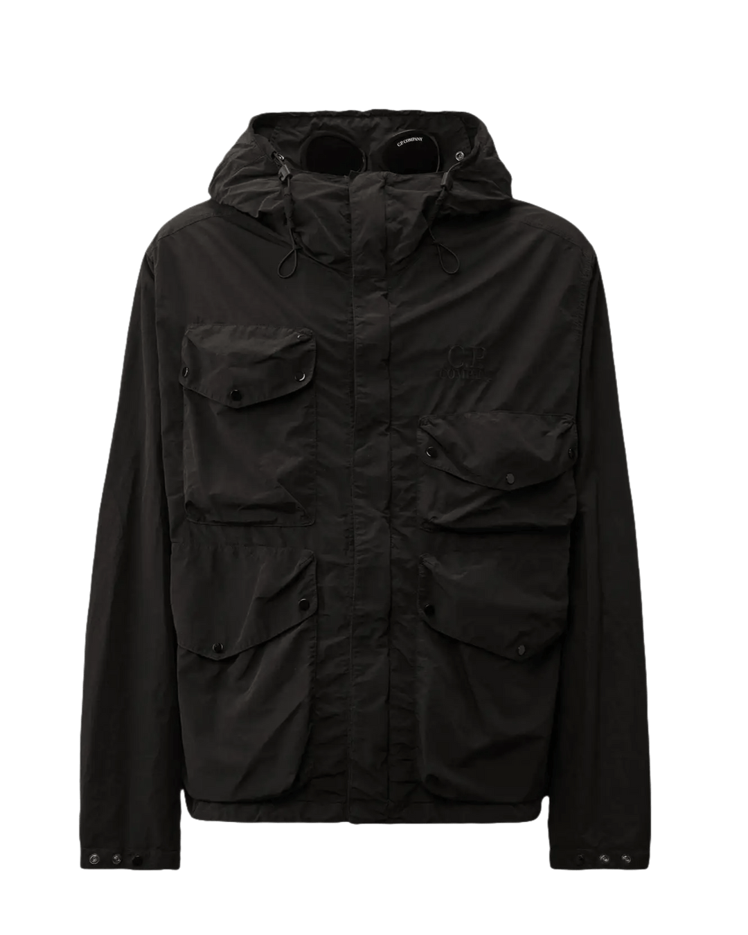 C.P. COMPANY - Flatt Nylon Goggle Jacket bleu total eclipse - Lothaire