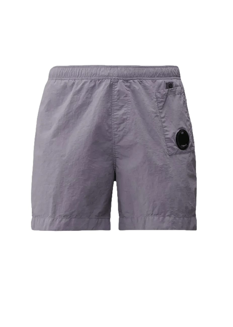 C.P. COMPANY - FLATT NYLON LENS SWIM SHORTS Violet - Lothaire