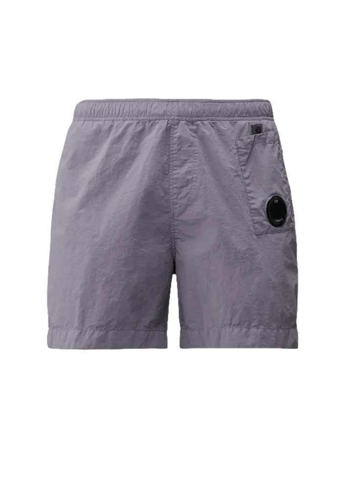 C.P. COMPANY - FLATT NYLON LENS SWIM SHORTS Violet - Lothaire