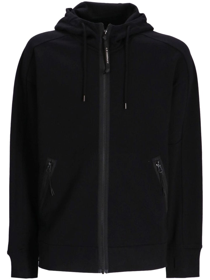 C.P Company - Hoodie zippé en polaire Noir - Lothaire