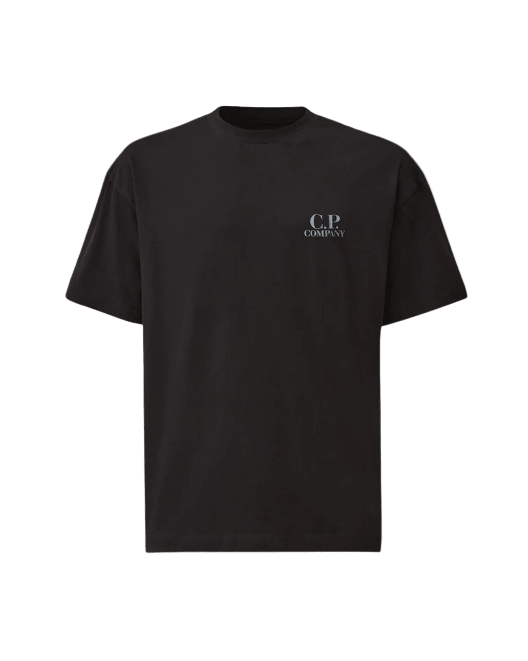C.P. COMPANY - Jersey Short Sleeve Printed Graphics T-Shirt Noir - Lothaire