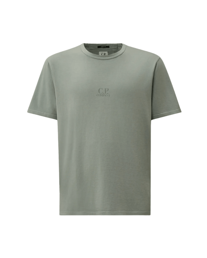C.P. COMPANY - Jersey Short Sleeve T-Shirt Bleu clair - Lothaire