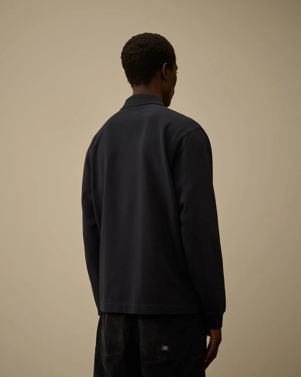 C.P. COMPANY - Light Fleece Full Zip Sweatshirt bleu total eclipse - Lothaire