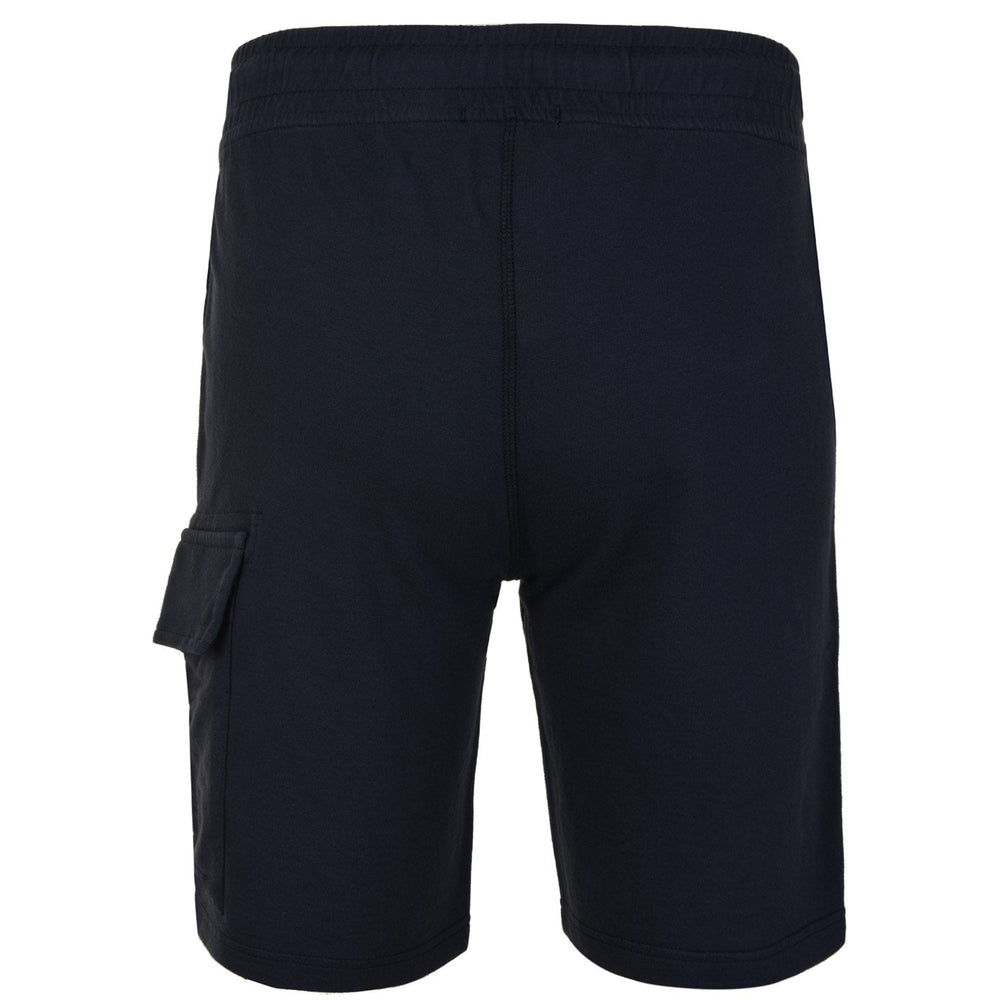 C.P. COMPANY - Men's Micro Lens Fleece Jogger Shorts Bleu nuit - Lothaire