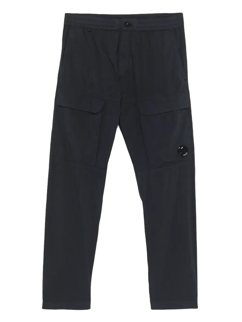C.P. COMPANY : pantalon à verre de lunettes signature bleu marine - Lothaire