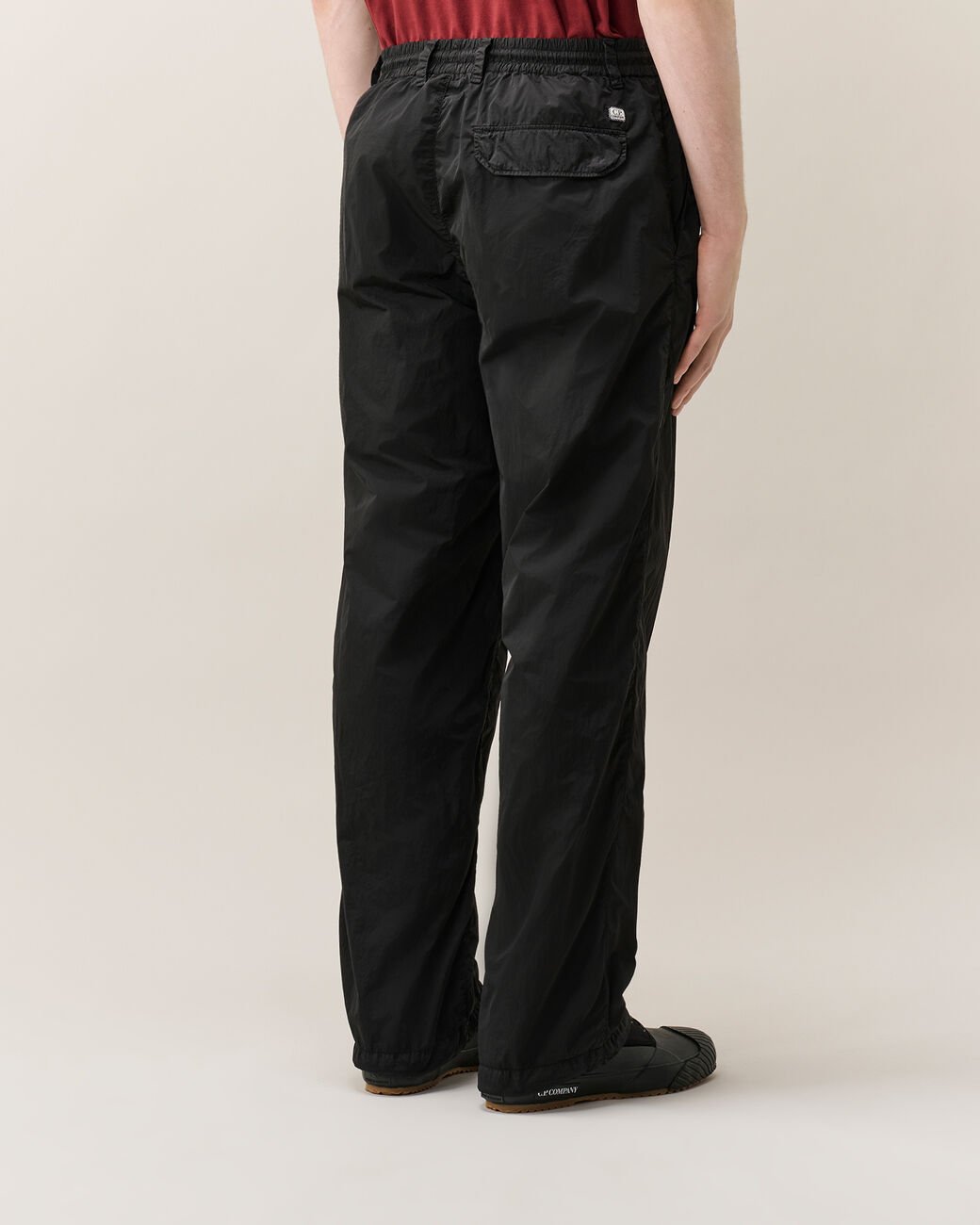 C.P. COMPANY - Pantalon cargo Chrome-R Regular Lens Noir - Lothaire
