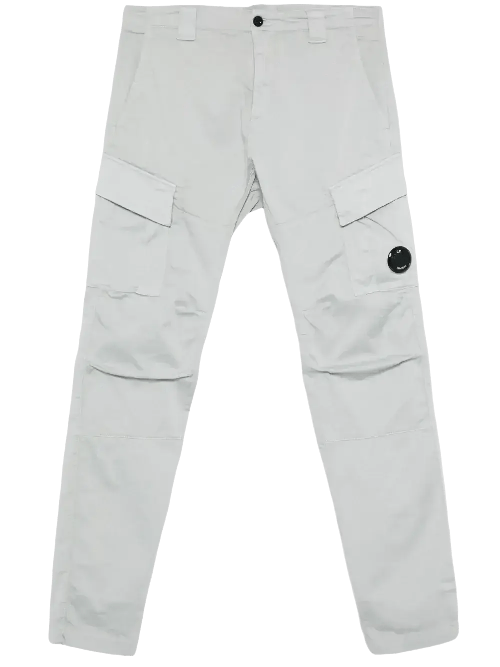 C.P. COMPANY - Pantalon cargo en satin extensible Gris - Lothaire