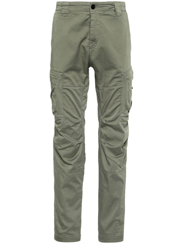 C.P Company - Pantalon Cargo Green Stretch Steen Loose - Lothaire