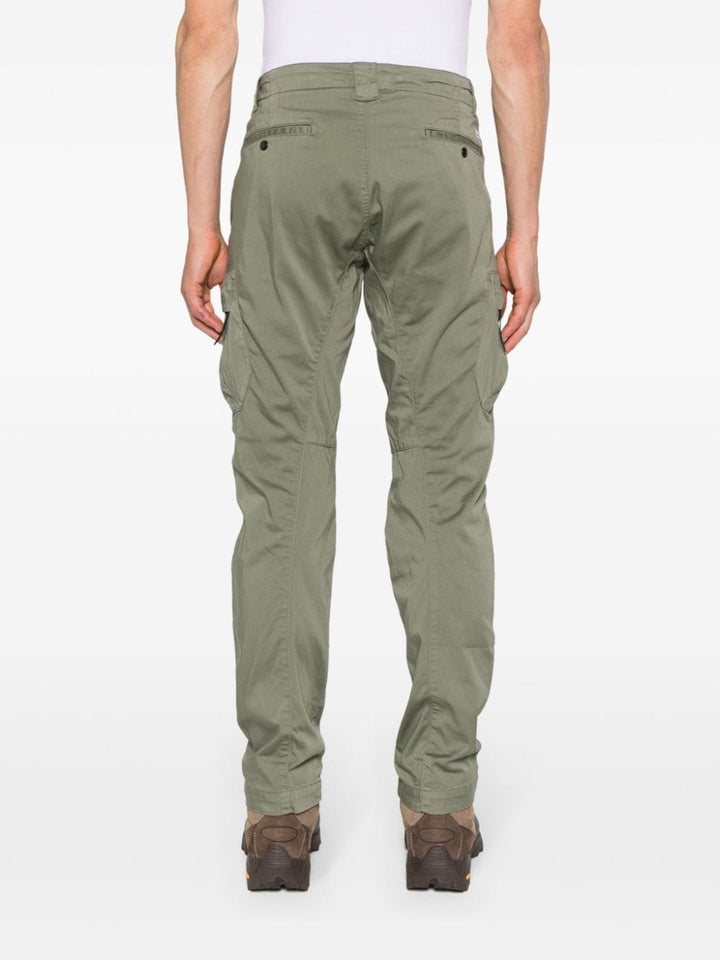 C.P Company - Pantalon Cargo Green Stretch Steen Loose - Lothaire